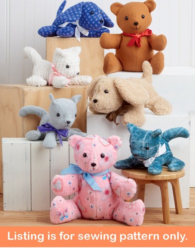 Modello cucito cuci peluche - cucito,