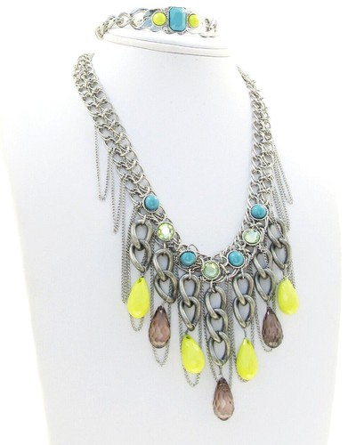 Set collana bracciale - e,