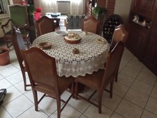 mobili usati soggiorno, tavolo + 6 poltroncine e 2 mobili Foto 2 / Foto 3