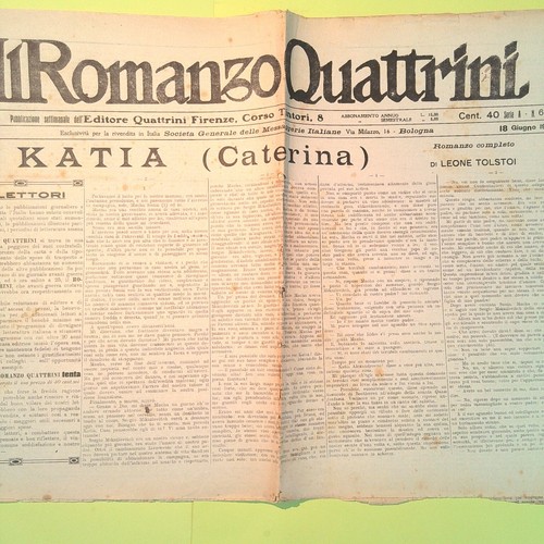 Katia tolstoi romanzo - katia,