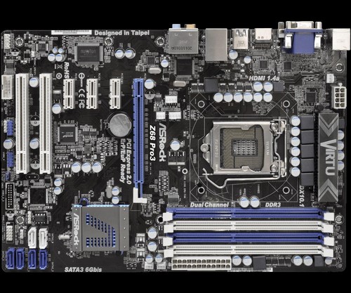 Asrock z68 pro3 intel - asrock,