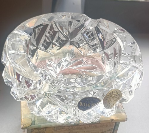 Antico posacenere cristallo - posacenere, in