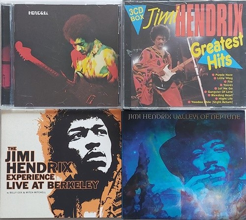 6cds jimi hendrix live at - hendrix,