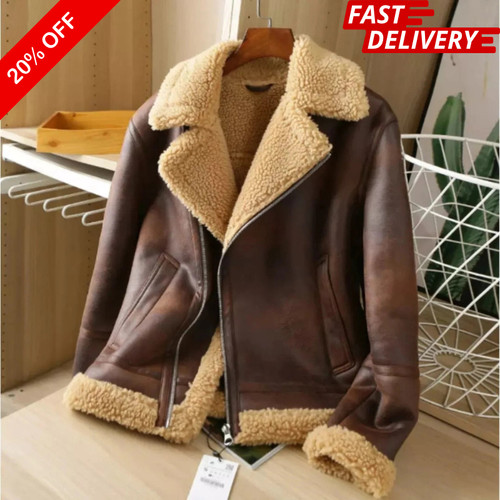 Bomber aviatore uomo - , vera
