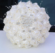 Spilla Bling avorio bouquet da