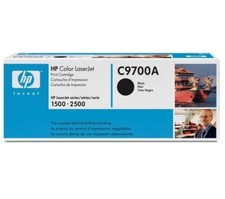 Toner HP C9700A - 5.000 pagine - nero - serie LaserJet 1500/2500 - confezione originale