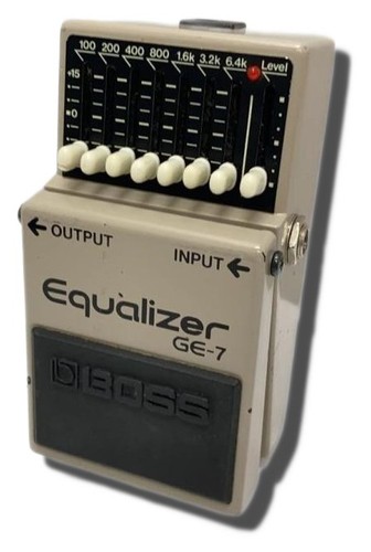 Pedale equalizzatore boss 7 - equalizzatore, ge-7