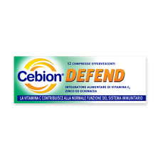 Cebion Defend Integratore Difese Immunitarie, 12 Compresse Effervescenti