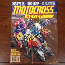MOTOCROSS ACTION JULY 1992