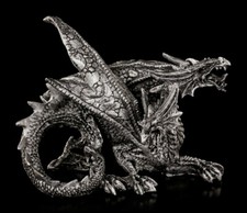 Zweiköpfige Statuetta Drago -