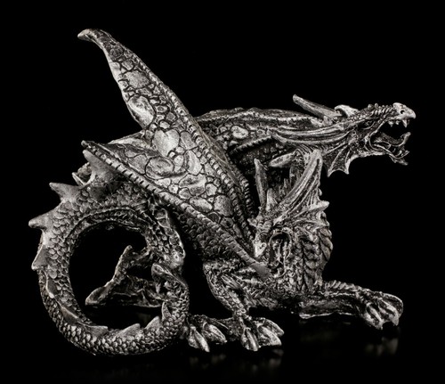 Zweiköpfige statuetta drago - zweiköpfige,