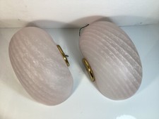 Luci a cupola vintage vetro di