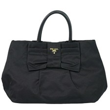 Borsa a mano Prada tessuto