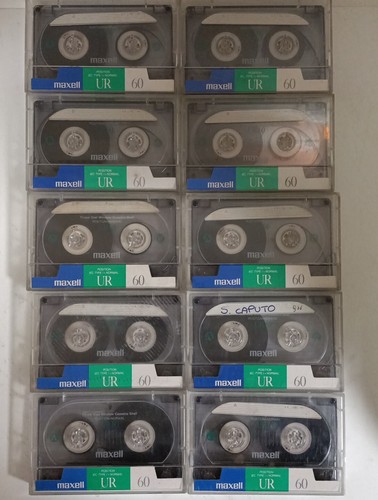 Lotto 10x maxell 1988 - maxell, 60
