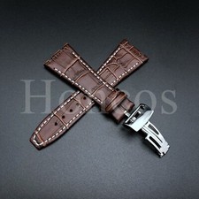 27 MM Alligator Leather Watch