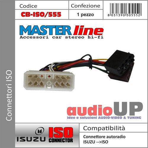 Connettore iso radio originale - connettore,