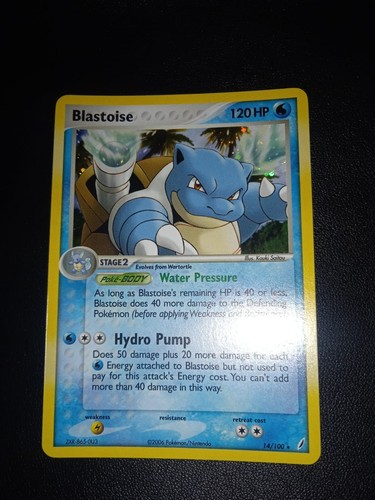 Carte pokemon blastoise - carte,