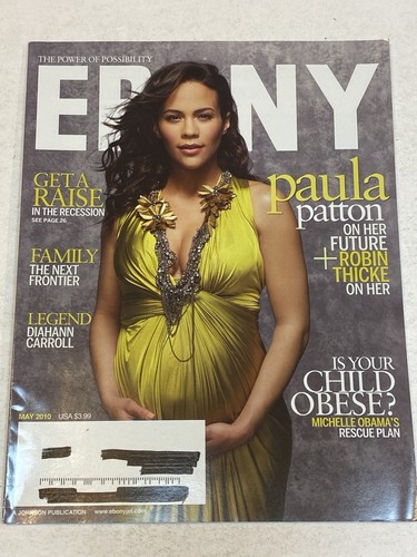 Ebony magazine may - ebony, paula