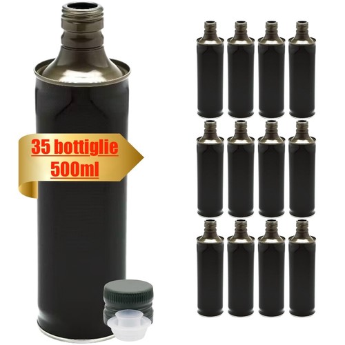 Bottiglie latta per olio - in,