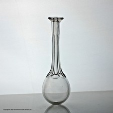 Sollevatore toddy in vetro georgiano, lampadina ovoidale