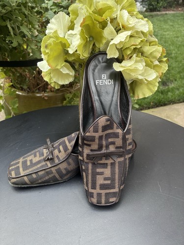 Mocassini fendi zucca monogram - fendi,