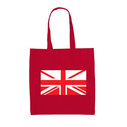 Borsa tela con bandiera - tela,