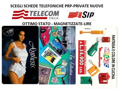 Scegli schede telefoniche - telefoniche, prp