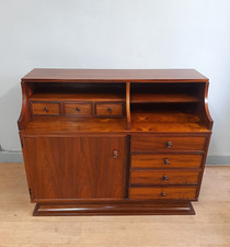 Secondo credenza italiana design moderno con cassetti originale del 1960