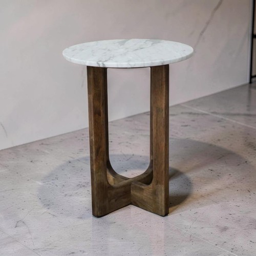 Tavolino piano marmo bianco