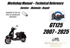 Vespa GT125 GT 125 Manuale