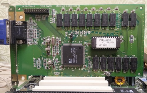 Ati mach64 pci - mach64, 2mb
