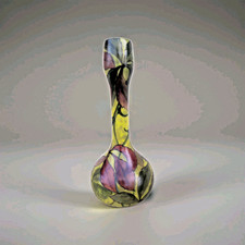 Legras vase émaillé art