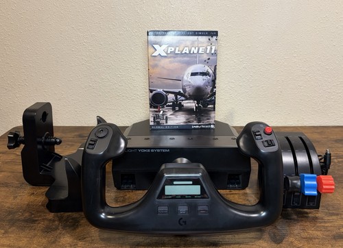 Logitech flight yoke throttle - logitech,