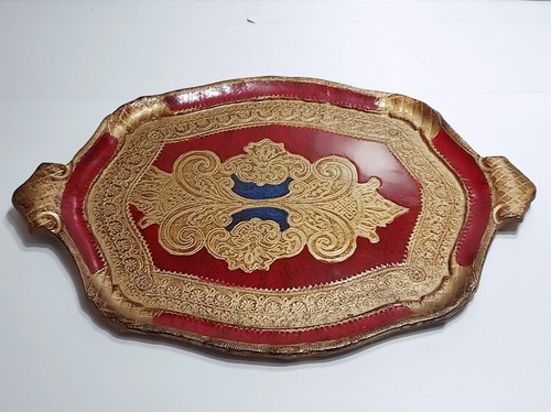 Vassoio fiorentino legno - vassoio,