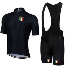Completo Ciclismo Italia tuta 2022 set MTB abbigliamento estivo nero