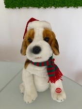 Peluche cane natalizio sonoro