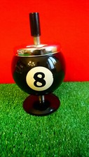 POSACENERE A FORMA DELLA PALLA DA BILIARDO N. 8 - VINTAGE