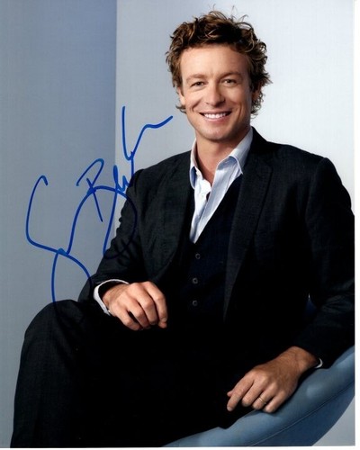 Simon baker foto firmata - foto,