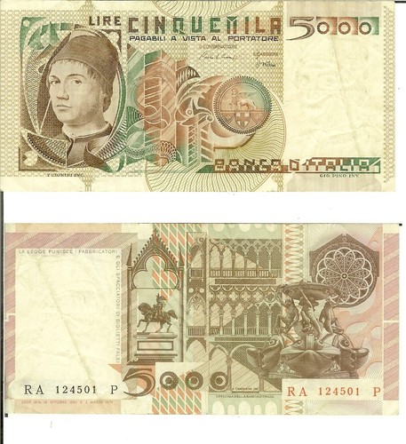 Repubblica 000 5000 lire - 5000,