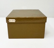 Scatola Regalo Dorata Vintage