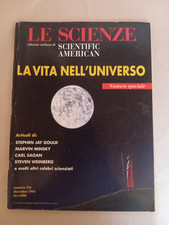 Rivista LE SCIENZE n 316 SCIENTIFIC AMERICAN Vintage DICEMBRE 1994 Vita Universo