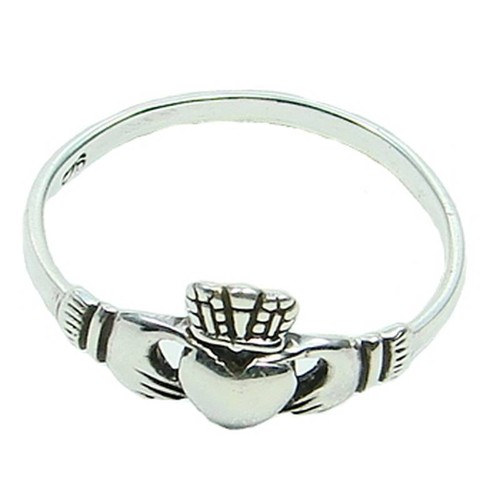Anello claddagh irlandese - claddagh,