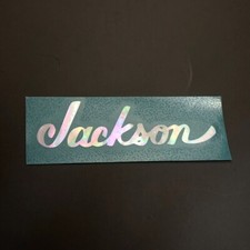 Adesivo logo chitarra Jackson