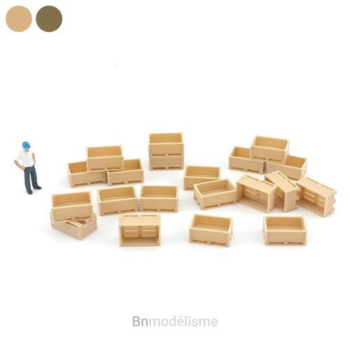 Lot caisses palettes - ho,