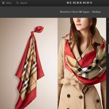 Sciarpa Burberry unisex nuova