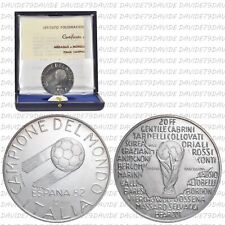 ITALIA 1982 - MEDAGLIA ARGENTO ITALIA CAMPIONE DEL MONDO DI CALCIO SPAGNA '82