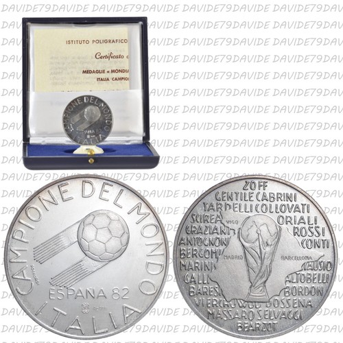 Italia 1982 medaglia - -, argento