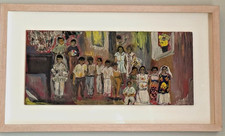 Quadro arte popolare naïf