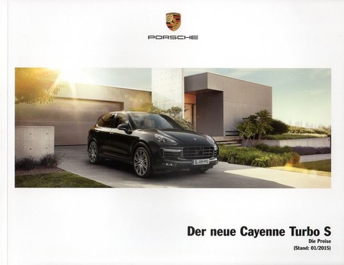 Porsche cayenne turbo 2015 - s,