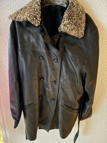 Giubbotto pelle uomo unisex